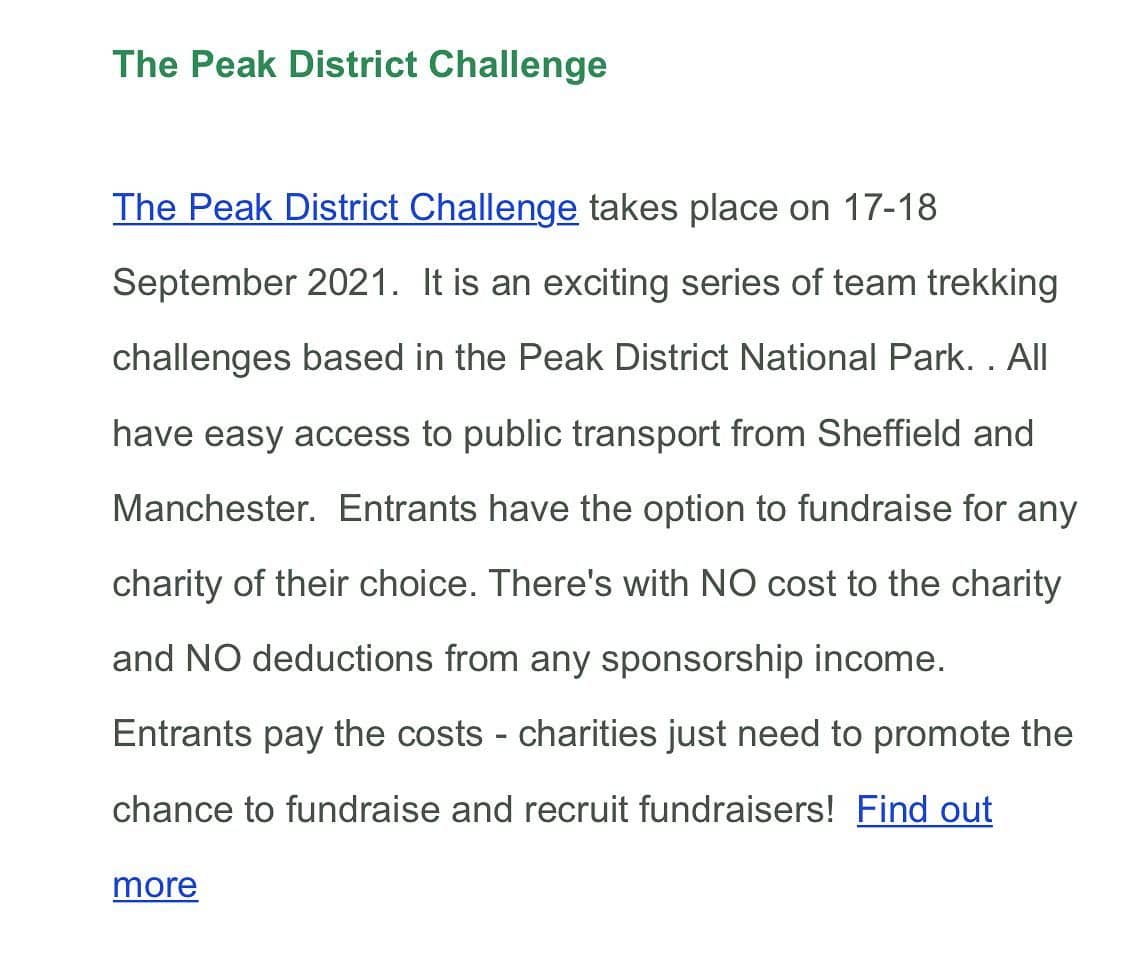 Thank you to www.animalscharities.co.uk for this lovely blog post about the 2021 Peak District Ch...
