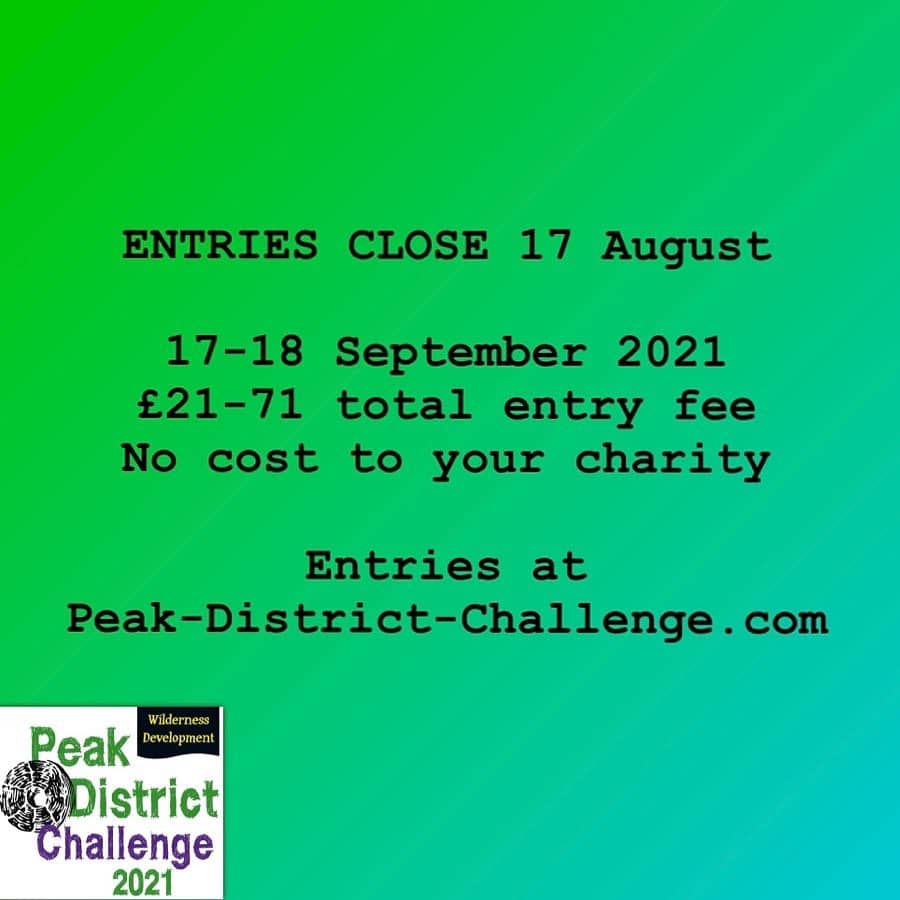 Entries close for the 2021 Peak District Challenge on 17th August! Don’t miss out, sign up now at...