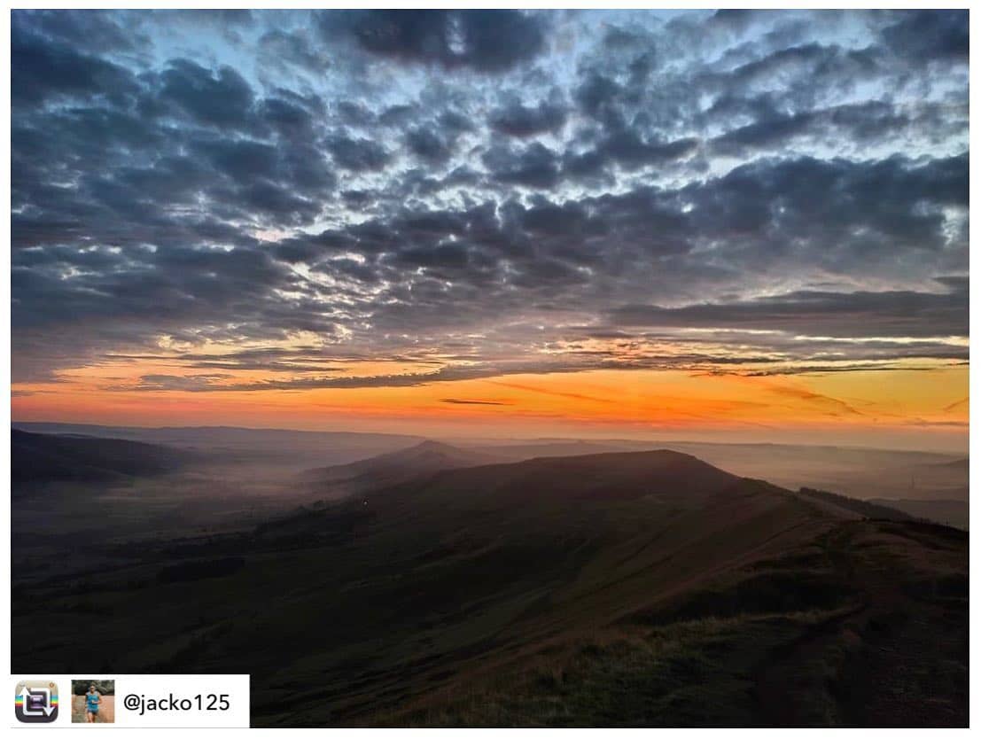 Repost from @jacko125 - what a stunning shot, thank you for sharing - Sunrise looking over to Mam...