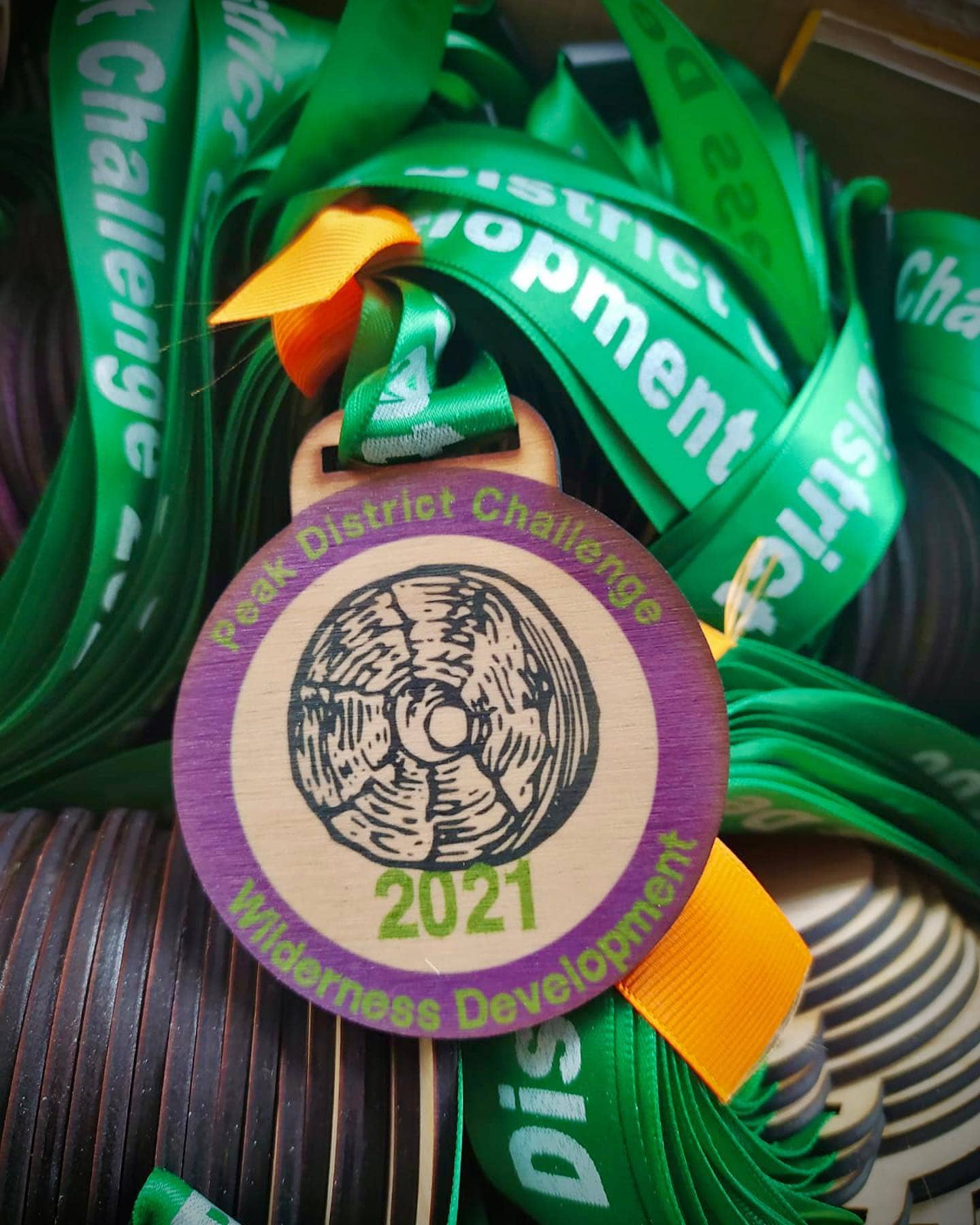 Our beautiful wooden zero-waste medals have arrived today. If you've ordered a Finisher's Pack al...
