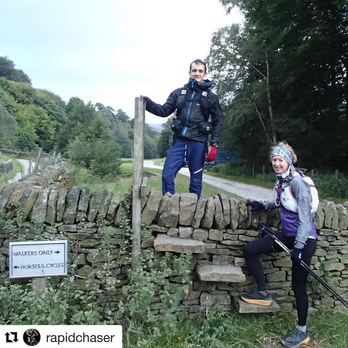 Repost from @rapidchaser with this shot from their 100km Challenge ⛰🥾⛰ #peakdistrictchallenge 

A...