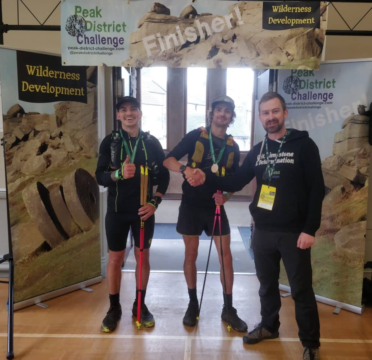 Jake and Joshua Southall completed and won the 100km Gold Ultra Challenge in 15 hrs, 24 mins and ...